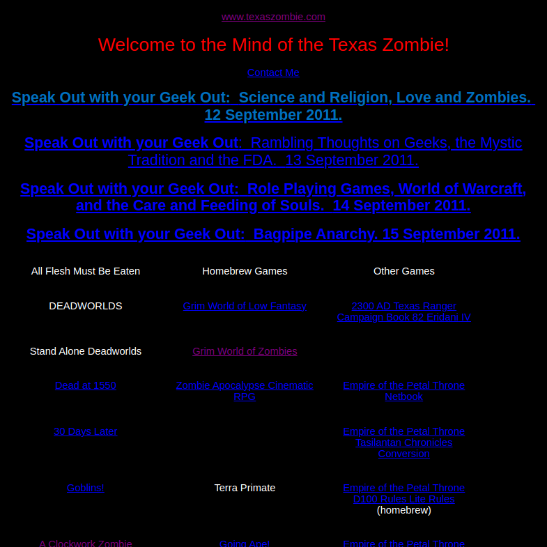 TexasZombie.com
